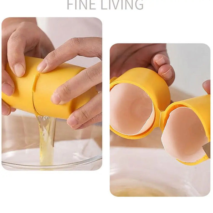 Egg Cracker Stainless Steel Egg Cracker Tool for Raw Eggs Egg Shell Cutter Tool Egg Peeler Tool for Hard Boiled Eggs Raw Eggs