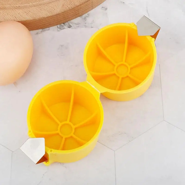 Egg Cracker Stainless Steel Egg Cracker Tool for Raw Eggs Egg Shell Cutter Tool Egg Peeler Tool for Hard Boiled Eggs Raw Eggs